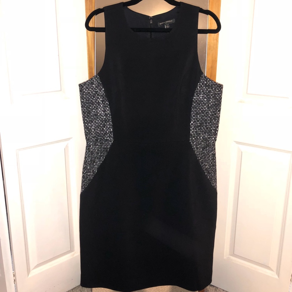 Banana Republic black cocktail dress. NWT